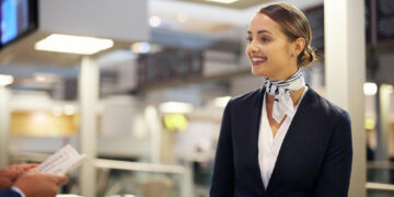 At the check-in desk – odprawa na lotnisku
