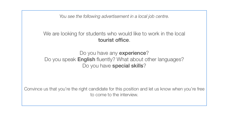 podanie-o-pracę-cambridge-english-first