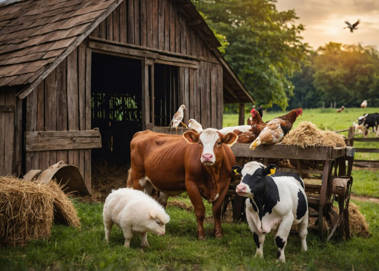 farm-animals-zwierzeta-gospodarskie-słownictwo-angielski